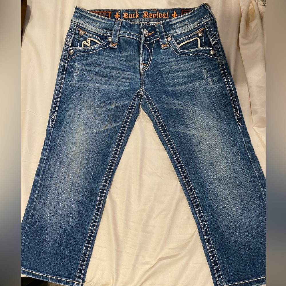 Rock revival capris